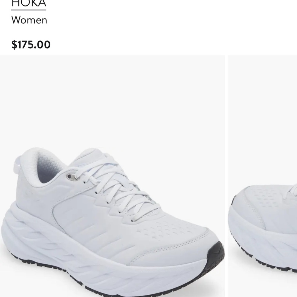 Hoka bondi SR water resistant running shoes